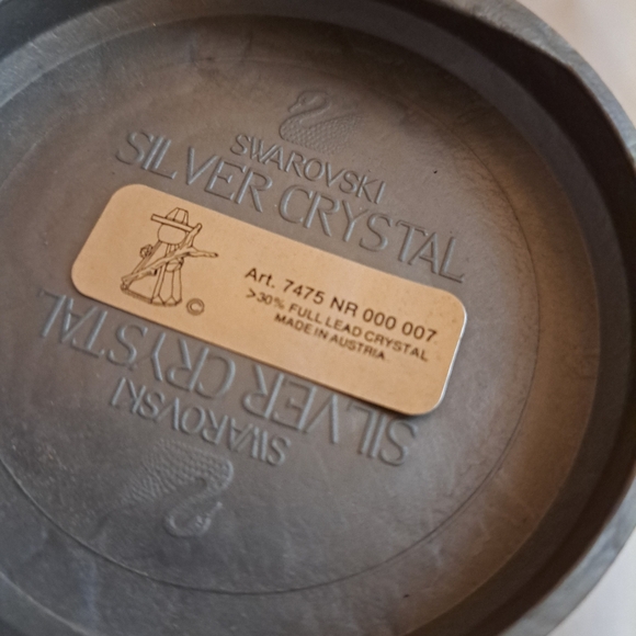 Swarovski Silver Crystal  Nativity  shepherd  in box with C0A excellent - Picture 4 of 8